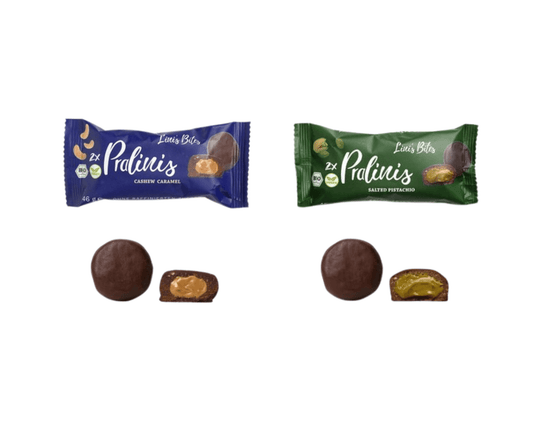 BIO X PRALINEN - Pralinen von Lini's Bites | Layana Life – nachhaltige Firmengeschenke