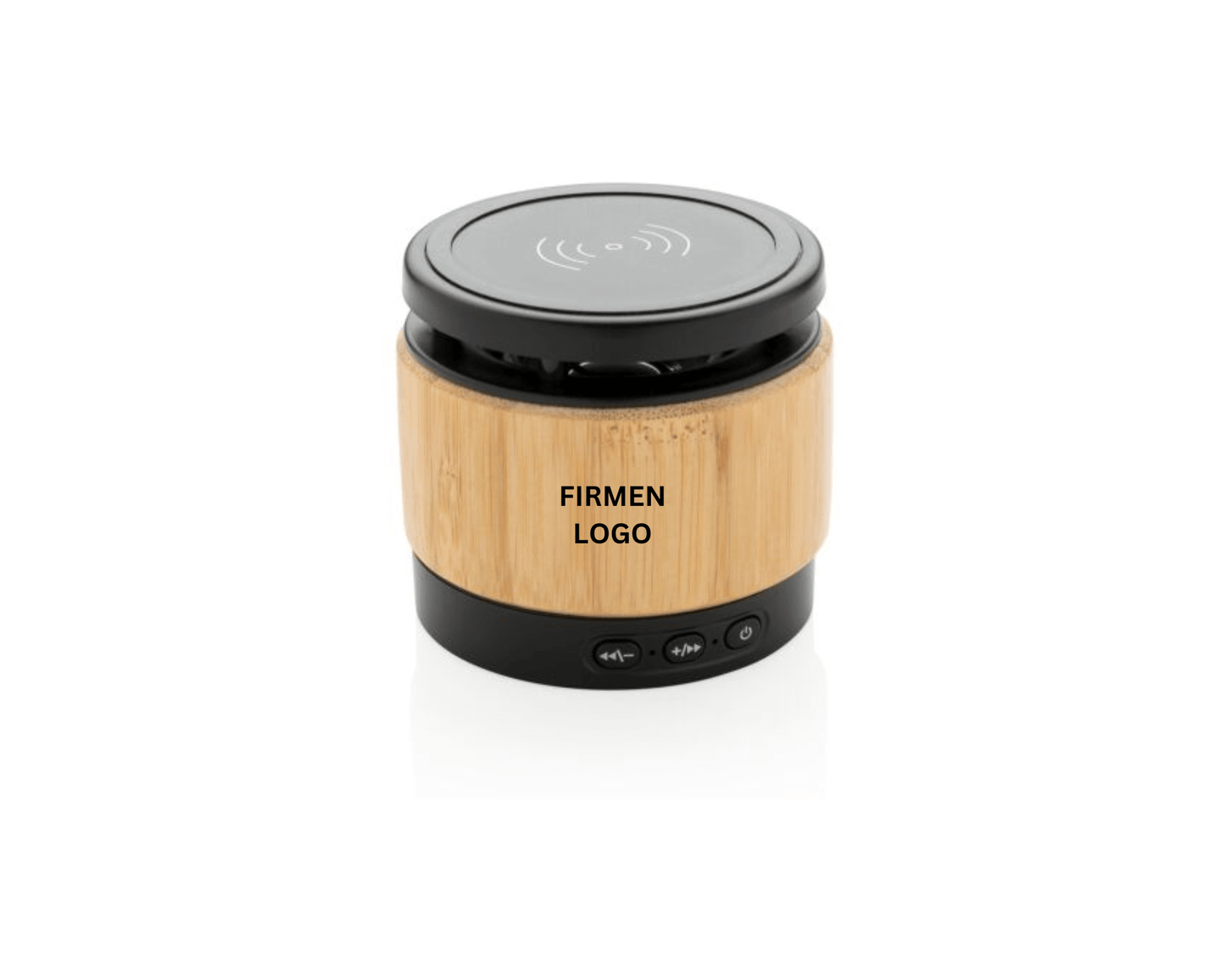 ECO SOUND x BAMBUS - Wireless Lautsprecher und induktive Ladestation | Layana Life – nachhaltige Firmengeschenke