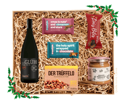 FESTLICHE NASCHEREI - Punsch, Spekulatius und Trüffel (inkl. Versand) | Layana Life – nachhaltige Firmengeschenke