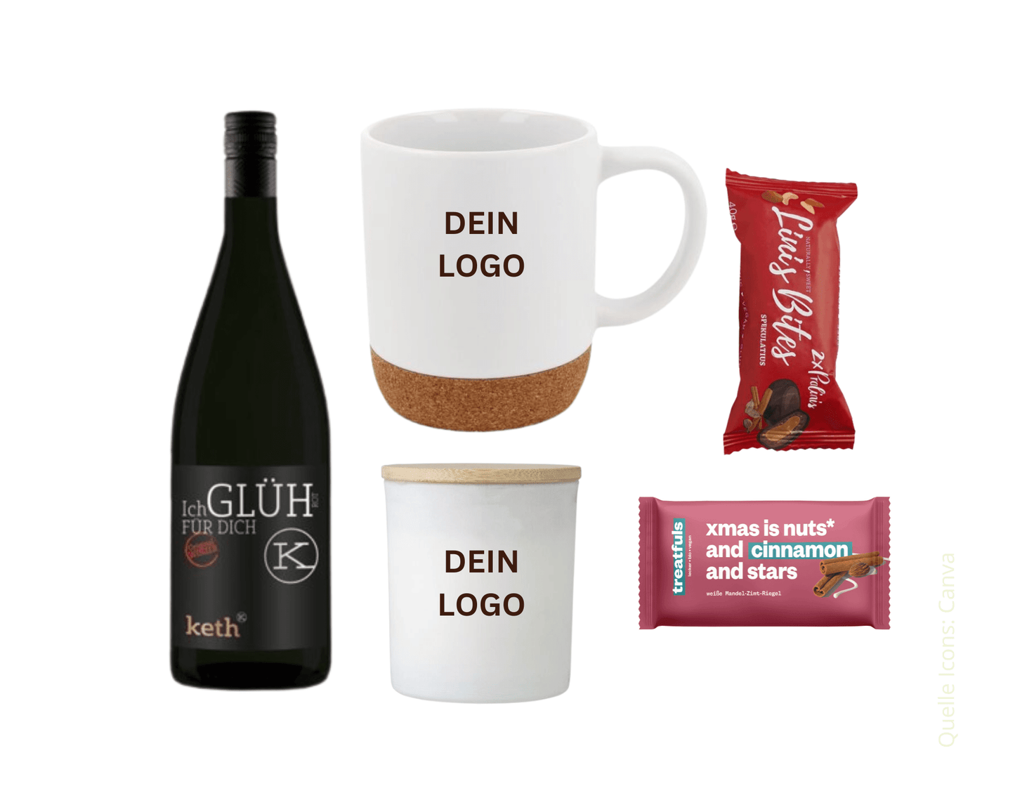 FROHE DÜFTE UND WARME TASSEN - Tasse Kork und Duftkerze Bambus (inkl. Versand) | Layana Life – nachhaltige Firmengeschenke