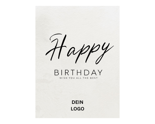 GREETS x BIRTHDAY – Grußkarte „Happy Birthday“ | Layana Life – nachhaltige Firmengeschenke