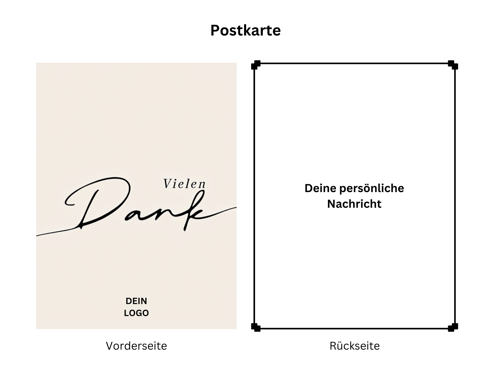 GREETS x DANKE – Grußkarte „Vielen Dank“ | Layana Life – nachhaltige Firmengeschenke