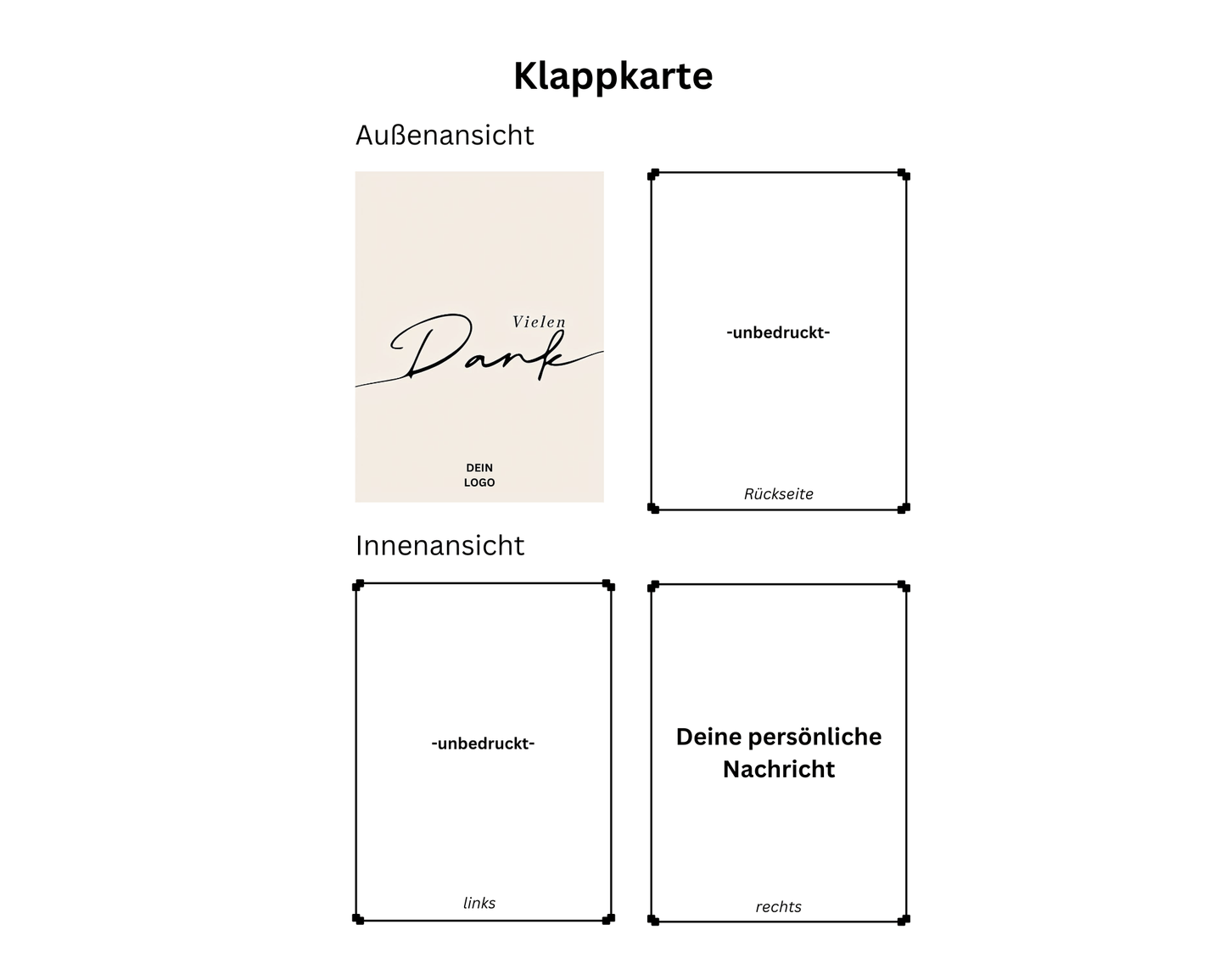 GREETS x DANKE – Grußkarte „Vielen Dank“ | Layana Life – nachhaltige Firmengeschenke