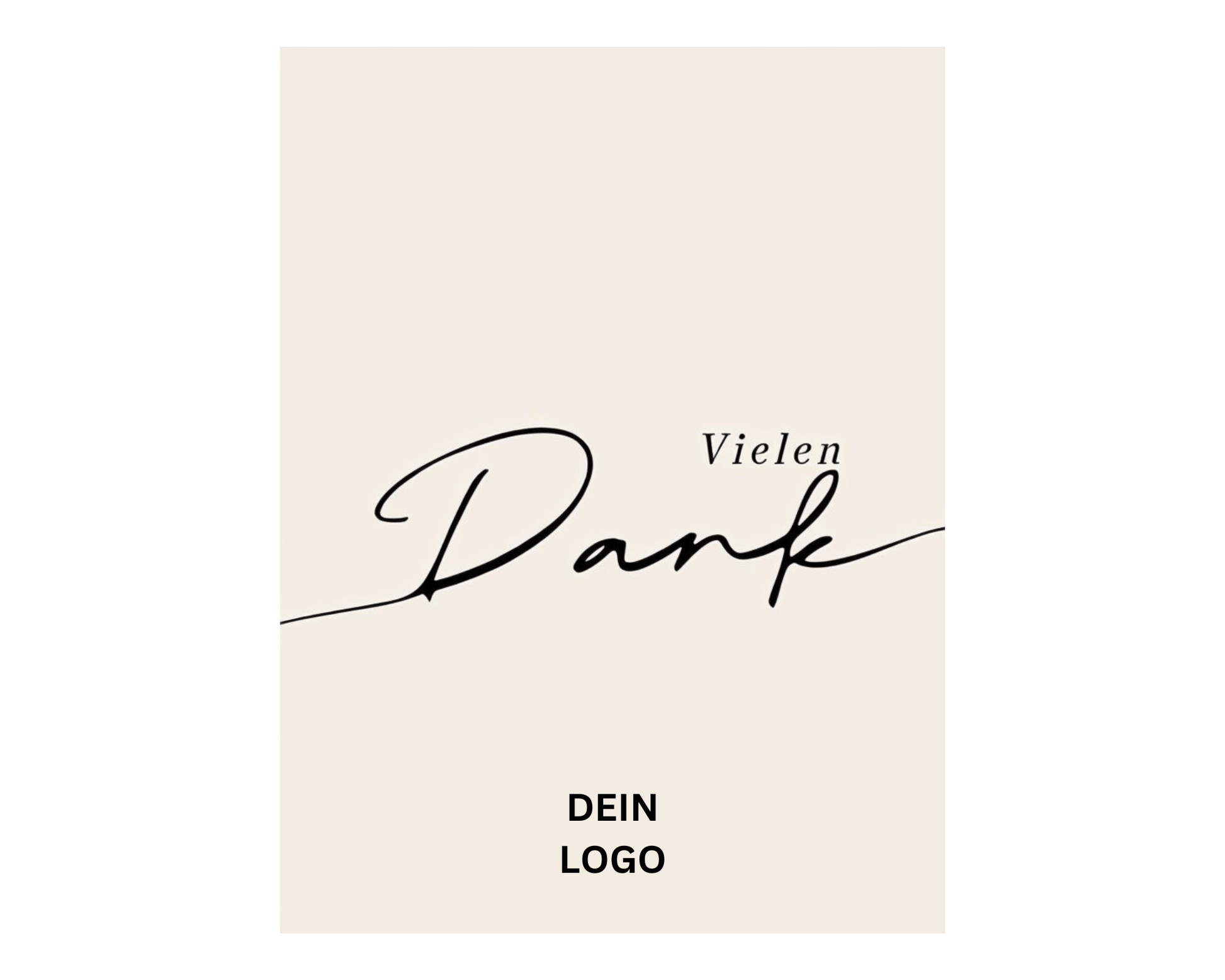 GREETS x DANKE – Grußkarte „Vielen Dank“ | Layana Life – nachhaltige Firmengeschenke