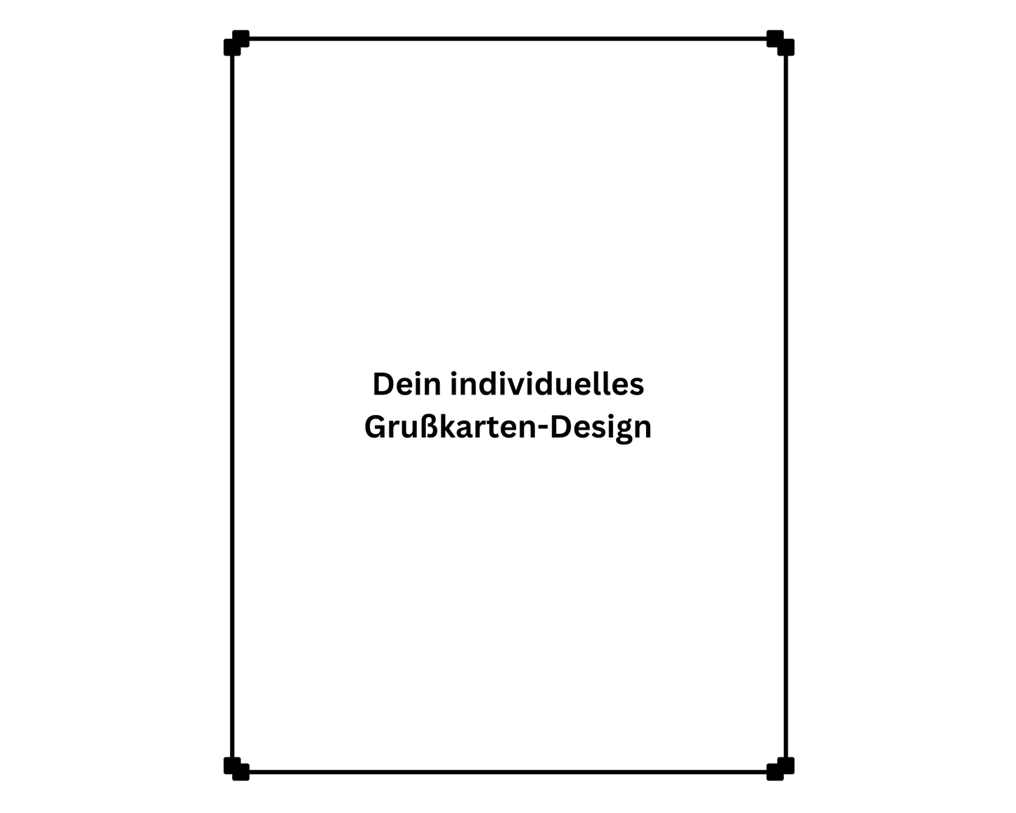 GREETS x OWN DESIGN – Grußkarte „individuelles Design“ | Layana Life – nachhaltige Firmengeschenke