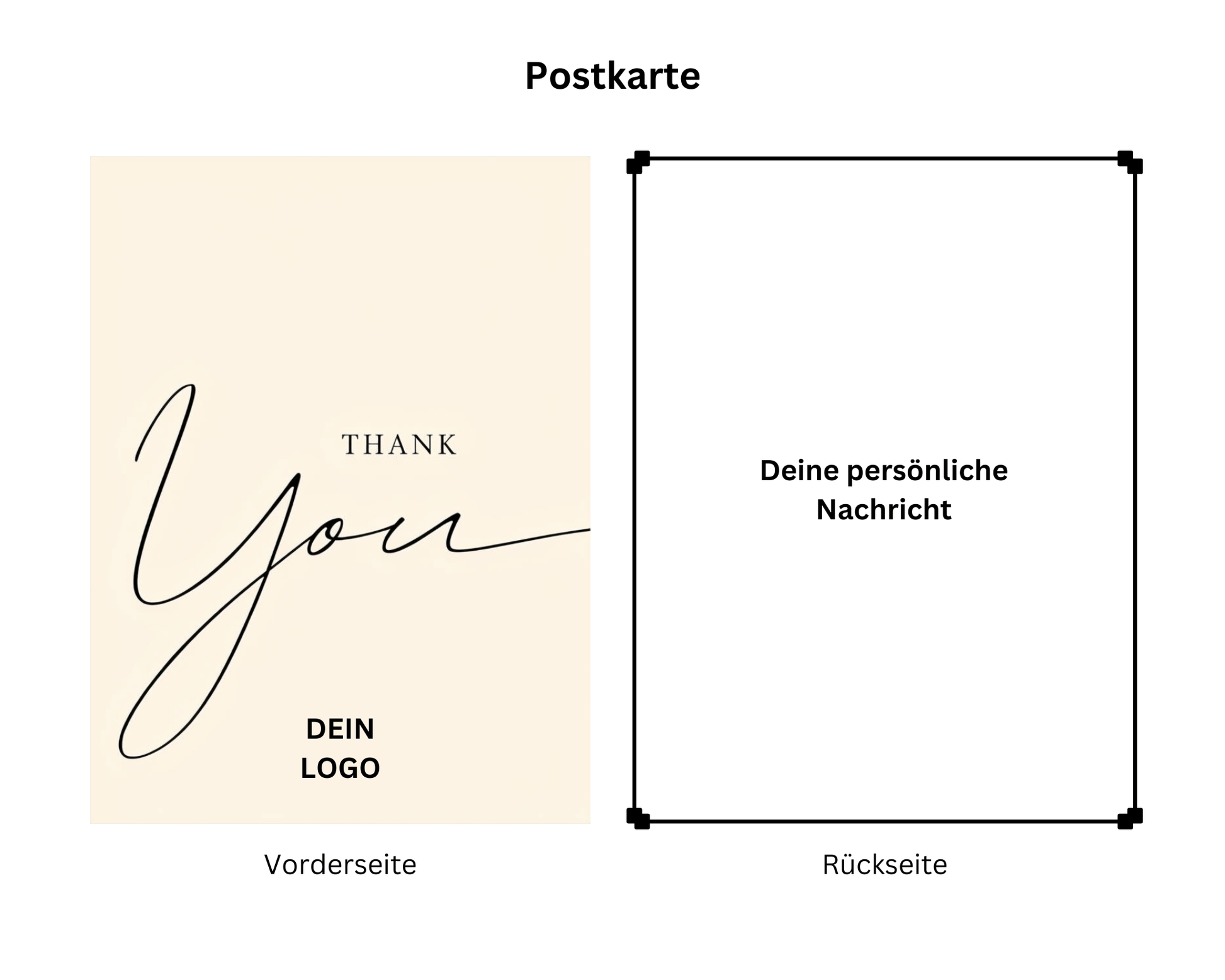 GREETS x THANK YOU – Grußkarte „Thank you“ | Layana Life – nachhaltige Firmengeschenke