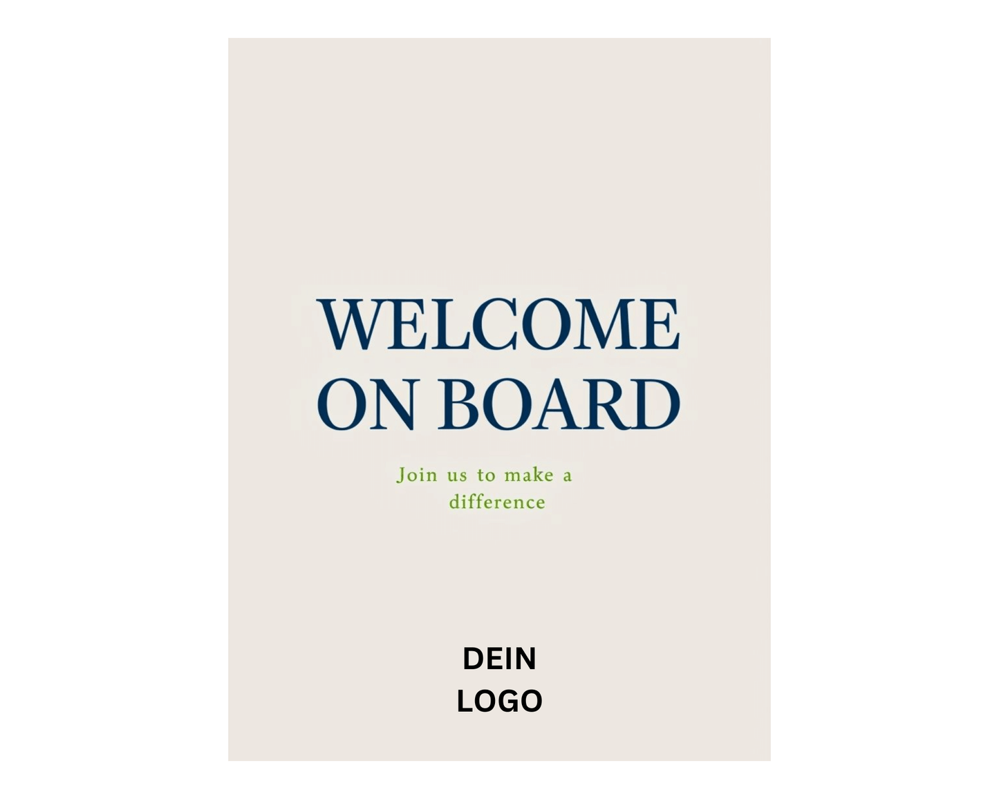 GREETS x WELCOME – Grußkarte „Welcome on Board“ Onboarding | Layana Life – nachhaltige Firmengeschenke