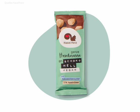 HaselHerz Layana Life Schokolade Haselnuss vegan gesund snacks snackbox