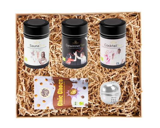 Layana Life Geschenkbox Tee bio snacks mitarbeiter wertschätzung
