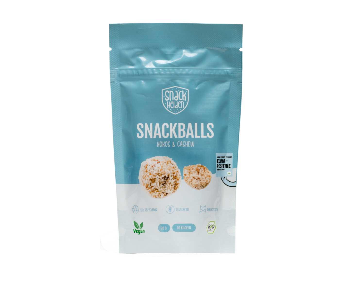 Snackhelden Snackballs mit Kokos und Cashew gesund energie ausgewogen Layana Life Snackbox