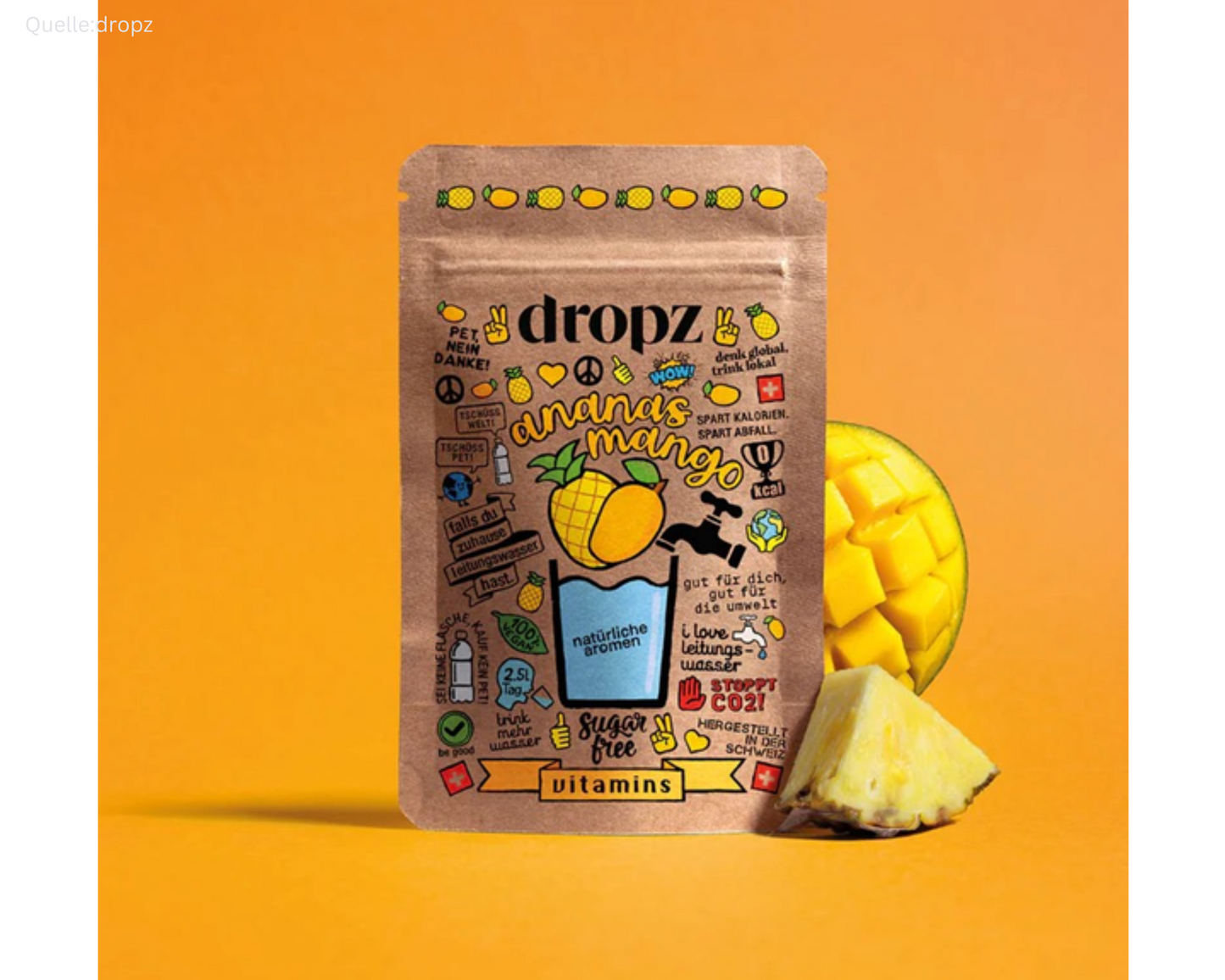 Dropz Layana Life Wasserdrops Zuckerfrei gesund ausgewogen snackbox Getränk