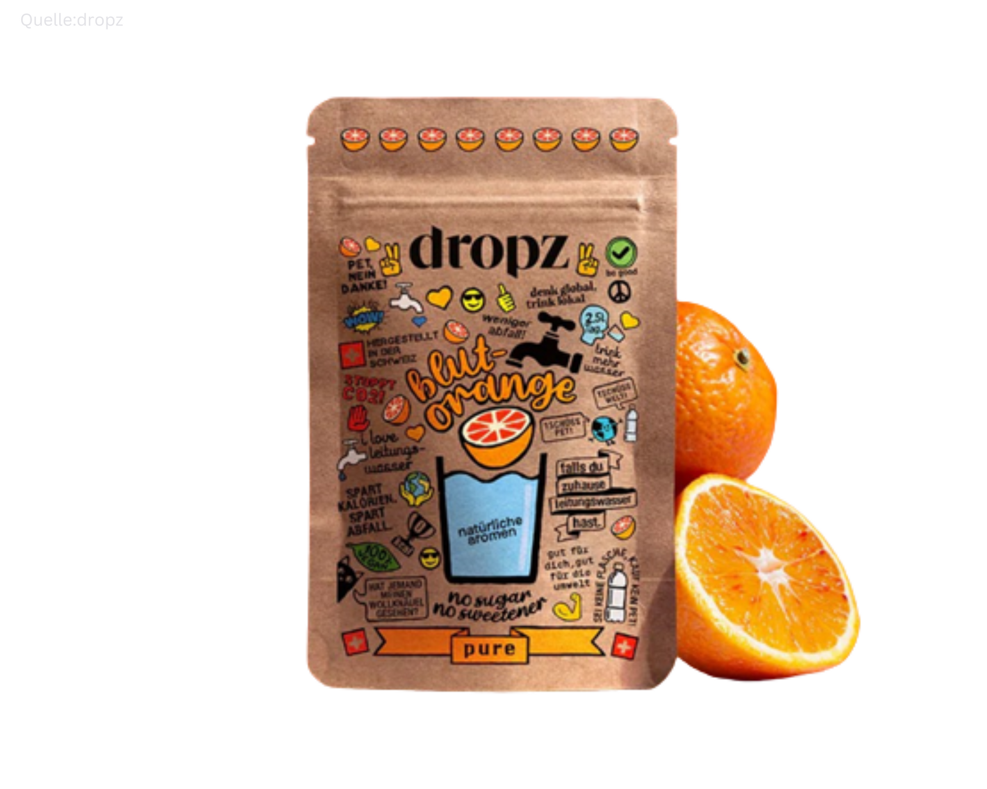 Dropz Layana Life Wasserdrops Zuckerfrei gesund ausgewogen snackbox Getränk
