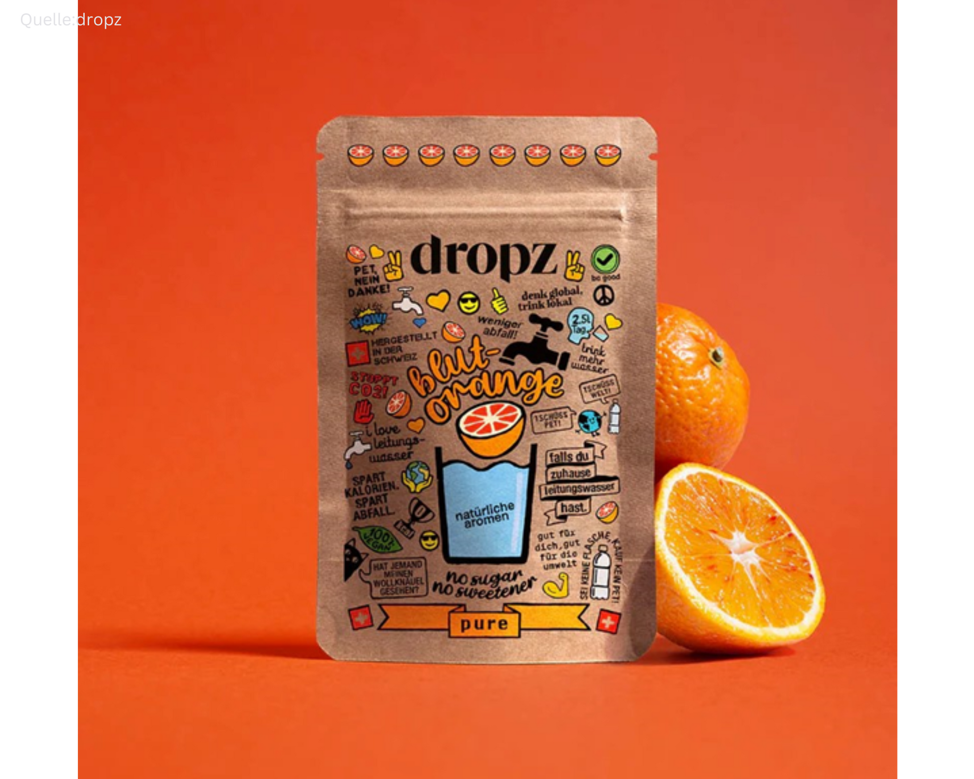 Dropz Layana Life Wasserdrops Zuckerfrei gesund ausgewogen snackbox Getränk