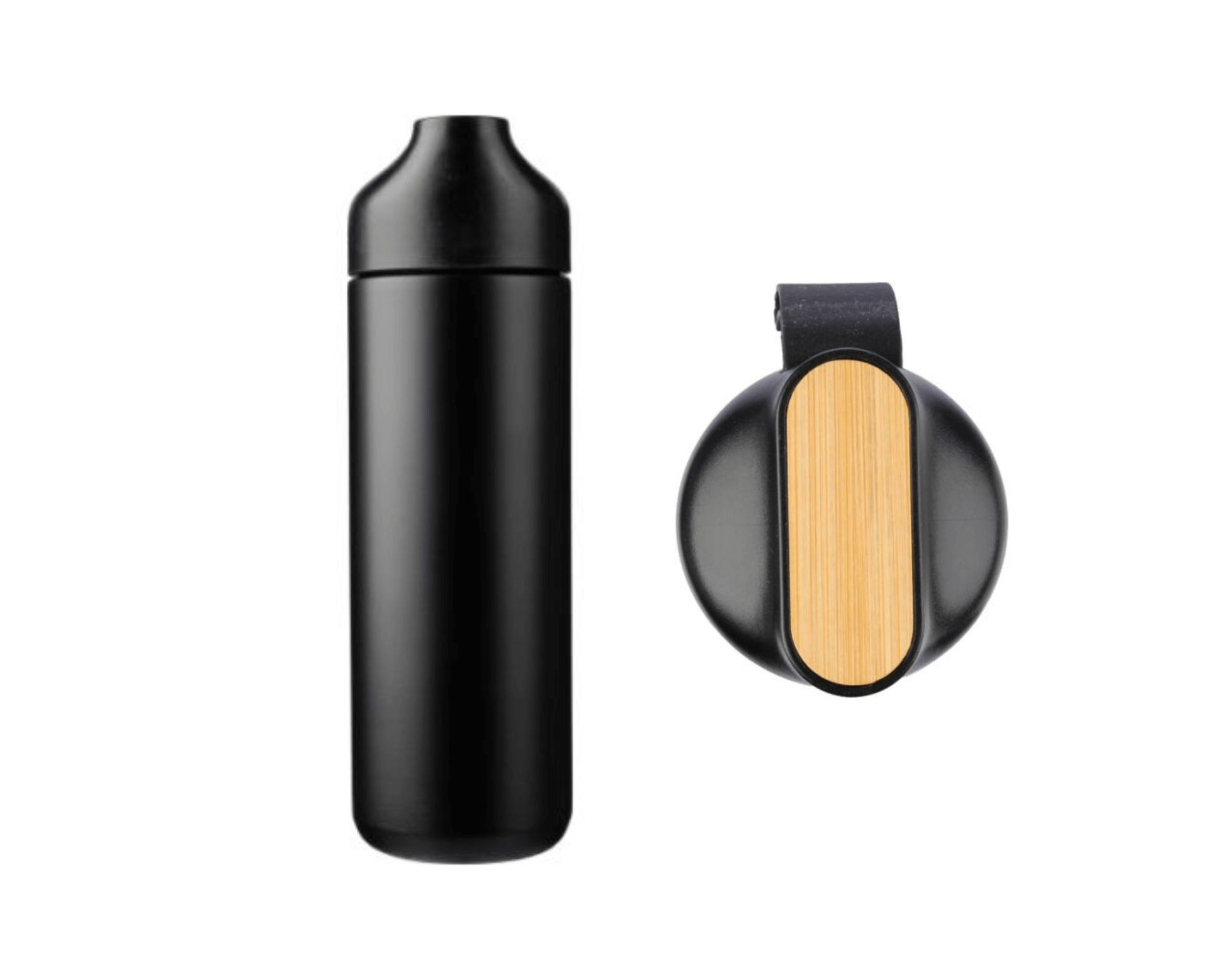 BLACK x PREMIUM - Thermosflasche, Notizbuch und Kugelschreiber | Layana Life – nachhaltige Firmengeschenke