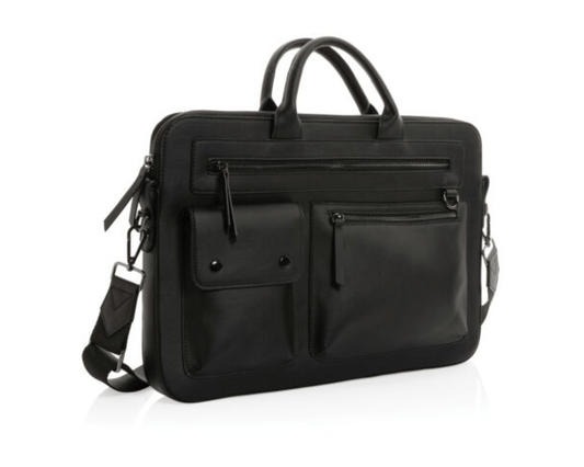 ECO BAG x LAPTOP – Nachhaltige und vegane Laptop - Tasche - schwarz | Layana Life – nachhaltige Firmengeschenke