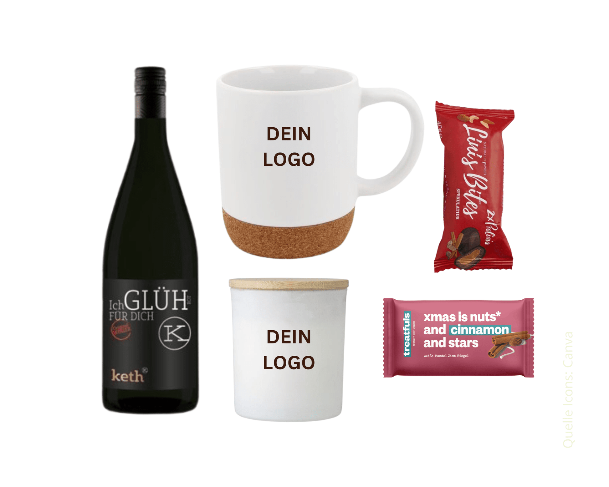 FROHE DÜFTE UND WARME TASSEN - Tasse Kork und Duftkerze Bambus (inkl. Versand) | Layana Life – nachhaltige Firmengeschenke