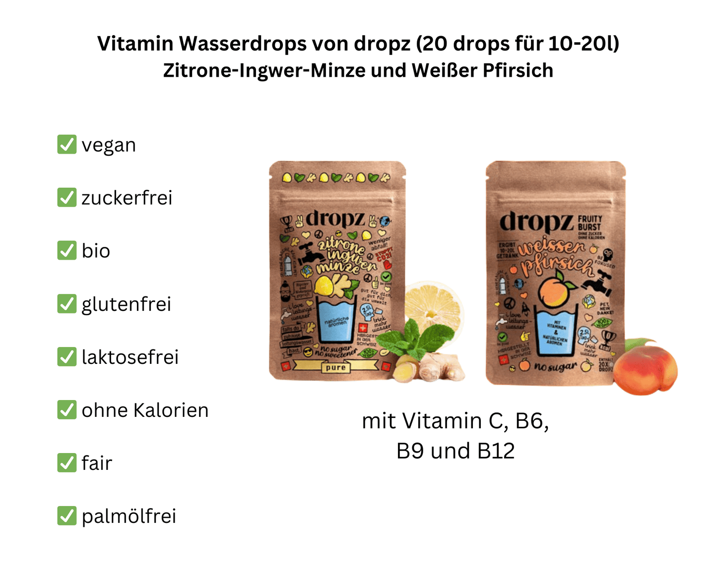 SNACKS x VITAMIN BOOST - Superfood Shot und gesunde Snacks | Layana Life – nachhaltige Firmengeschenke