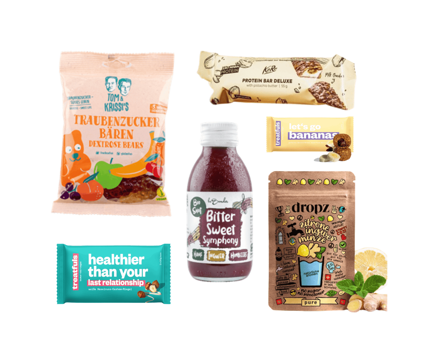 SNACKS x VITAMIN BOOST - Superfood Shot und gesunde Snacks | Layana Life – nachhaltige Firmengeschenke