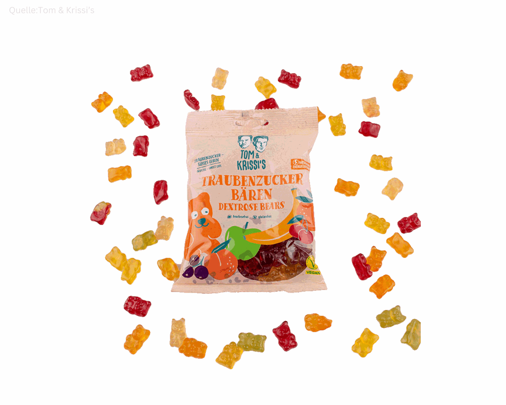 SWEET x BEARS - Gummibären aus Traubenzucker von Tom & Krissi's | Layana Life – nachhaltige Firmengeschenke