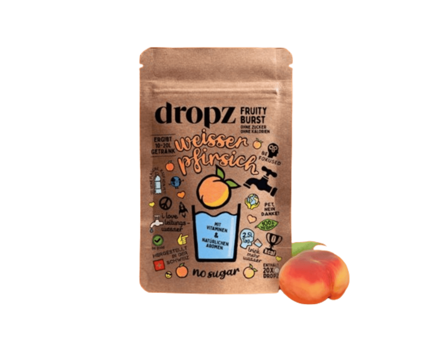 VITAMIN x WASSER - Wasser Drops mit Geschmack von dropz | Layana Life – nachhaltige Firmengeschenke