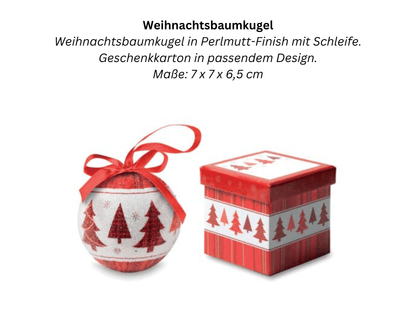 WEIHNACHTSKUGEL & KNABBEREIEN - Weihnachtsbaumkugel, Spekulatius und Zimt | Layana Life – nachhaltige Firmengeschenke