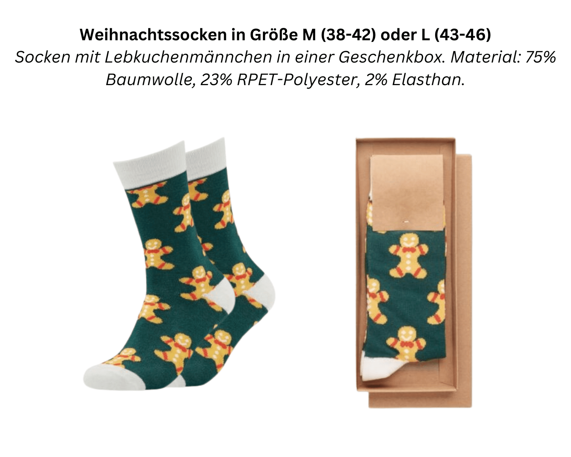 WEIHNACHTSWOHLFÜHL SET - Keramiktasse, Weihnachtssocken und Zimt (inkl. Versand) | Layana Life – nachhaltige Firmengeschenke