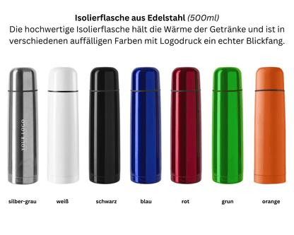 WINTER ESSENTIALS - Beanie Mütze und Thermosflasche (inkl. Versand) | Layana Life – nachhaltige Firmengeschenke