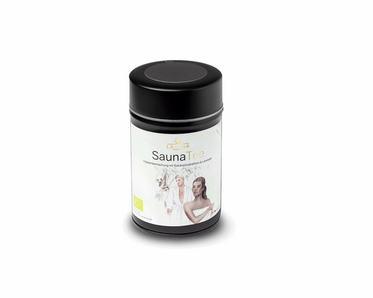 Layana Life Sauna Tee Bio vegan ausgewogen Snacks Startup Snackbox Geschenkbox Kräutertee